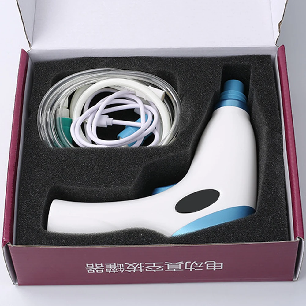 
OCELL Chinese traditional medicine Glass and Rubber Therapy Electrical Vacuum cupping household use rechargeable body treatment 