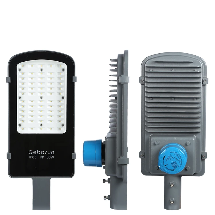 LAP High Quality Photocell Light Sensor Aluminum Black Waterproof Ip65 35w 60w Led Street Light