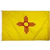 Superior quality New Mexico Nylon flag State Flag normal flag 3x5ft for sales