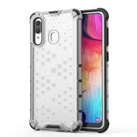 

For Samsung Galaxy A30 case transparent, slim bumper raised corner back phone cover For Samsung A30 pc tpu case