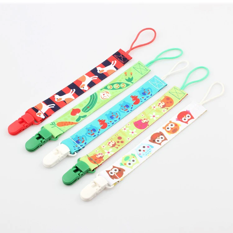 

Custom High Quality Baby Care Dummy Pacifier Holder Clip