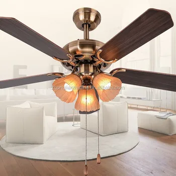 Indoor Lighting Remote Control Decorative Fancy Led Ceiling Fan