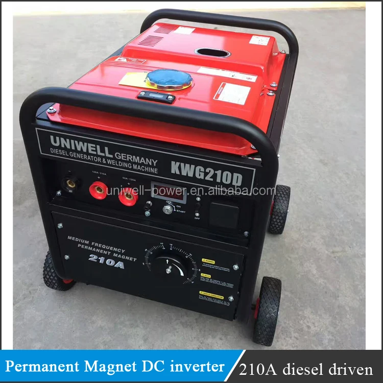 Diesel Driven Welding Generator Dc Inverter Automatic Arc Welding