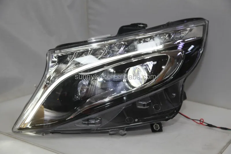 For Mercedes-Benz v260 VITO LED Head Lamp full led light 2016-2017