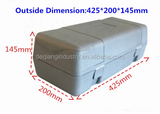 Precision vise box plastic hard tool box for machine tool accessories packing