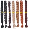 Wholesale jumbo hair extension expression 165g 82' one pc big box braid synthetic braiding hair extension