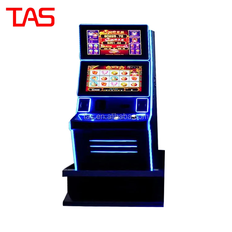 

Amusement Arcade Casino Gambling Machine Dual Screen Slot Game Slot Cabinet, Customize
