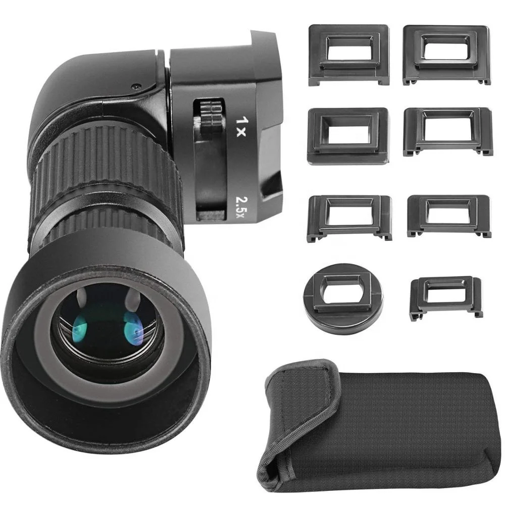 

Kernel view finder 1x-2.5x camera Right Angle Finder viewfinder for Nikon DR-5 DR-6 Macro Astronomy