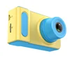 Kids Digital Camera, Fun Stickers Portable Compact Cartoon Design Rechargeable Puzzle Games DIY Video Effects Kids Camera
