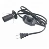 U/L-Listed 110V American 2 Pin Plug Salt Lamp Dimmer Switch Cord Set