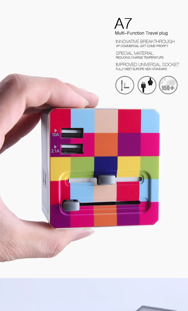 VIP item gift of travel adapter