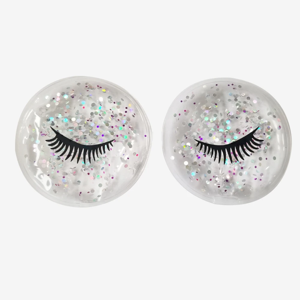 Personal Care Eye Cooler Silver Glitter Gel Eye Mask Buy Gel Eye