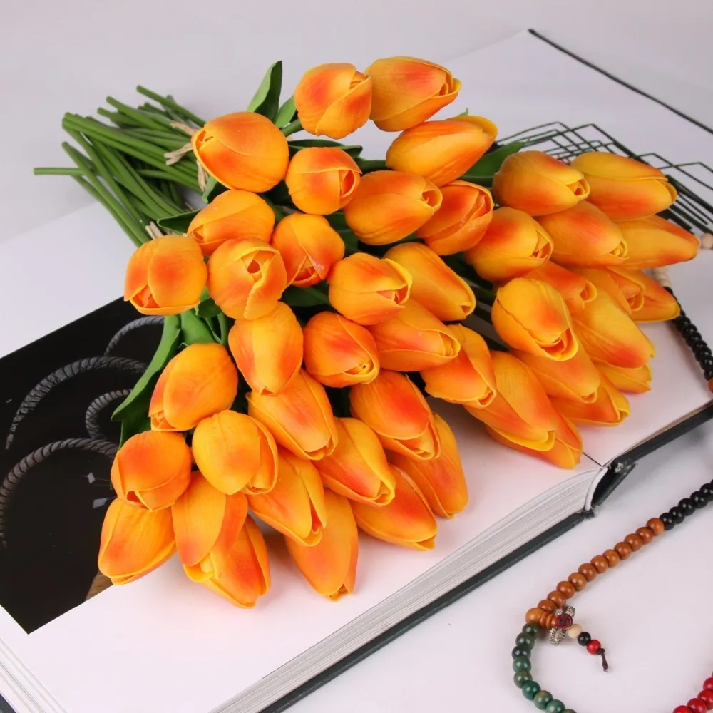Multi Colors Artificial Silk Flower Tulip With Cheap Price Buy Silk Flower Tulip,Artificial