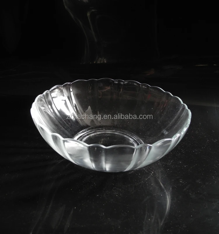 5sizes Round Wholesale Clear Glass Pedestal Bowl Buy Wholesale Glass