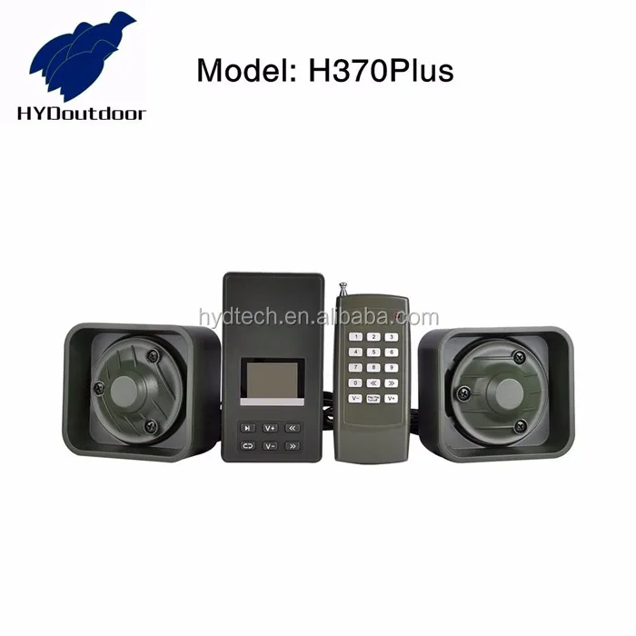 

Portable electronic device for hunting bird caller h370ar, Green