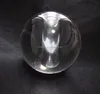 Factory Direct Supply Transparent Crystal Glass Ball With Hole For Chandelier