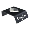 Black Chalkboard Display Stand for Crystal Rock Gemstone Mineral