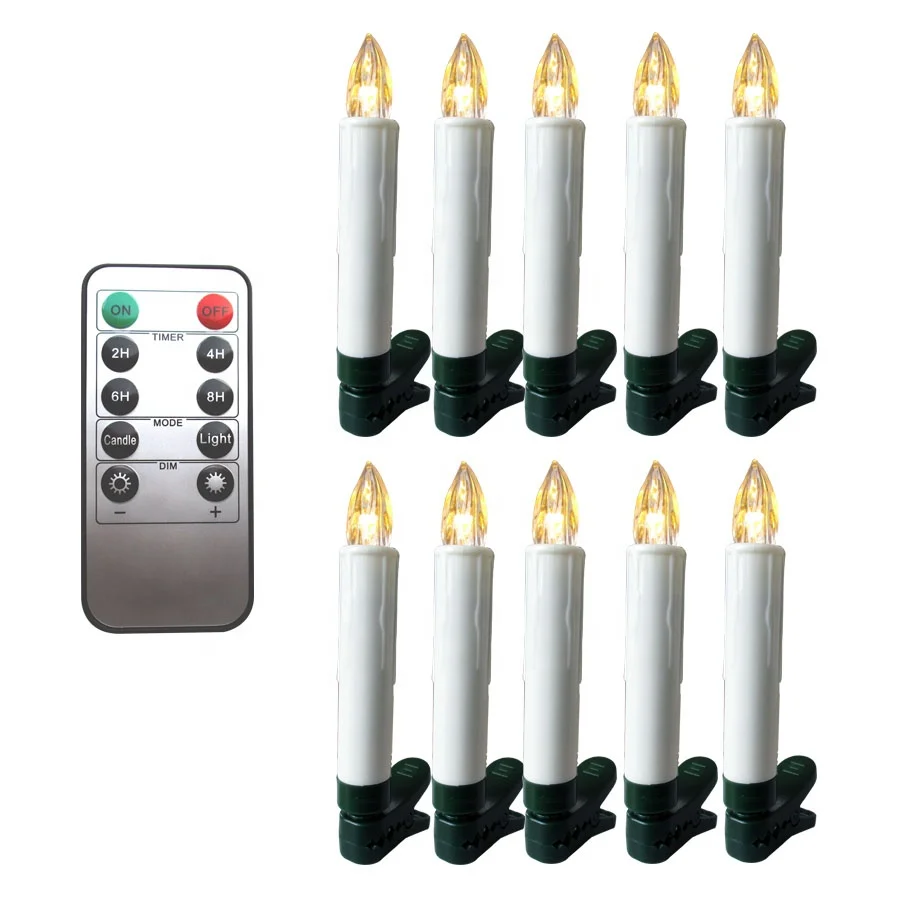 Aaa Battery Powered 10 Key Infrared Remote Control Led Christmas Tree