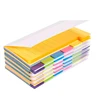 Myway Fineliner Color 3 Pack Divider Sticky Notes ,School Office Supplies Assorted Neon Colors Sticky Note Tabs