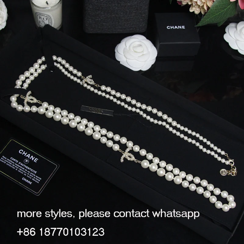 

Pearl necklace fashion jewelry necklace, Picture