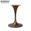 Vintage tulip brass table base Cinnamon horm stainless steel table base coffee table base for dining