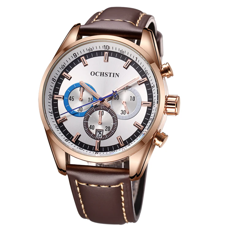 

OCHSTIN GQ046 Top Brand Luxury Men's Watch Chronograph Sport Clock Male Casual Quartz Wrist Watches Military Business Clocks