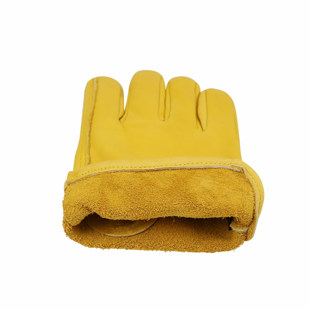 Safety Leather Work Gloves Wholesale Bulk Grain Cowhide Working Glove Manufacturer Buy Leather