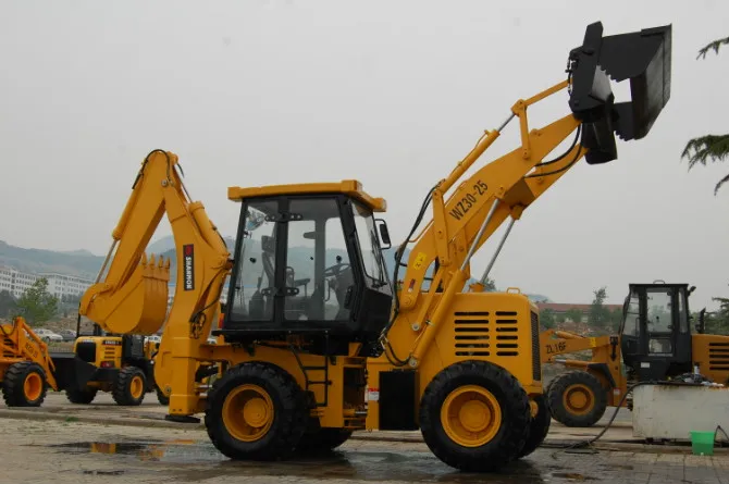 
Compact Backhoe Loader WZ30-25 2.5Ton Wheel Digger Excavator 