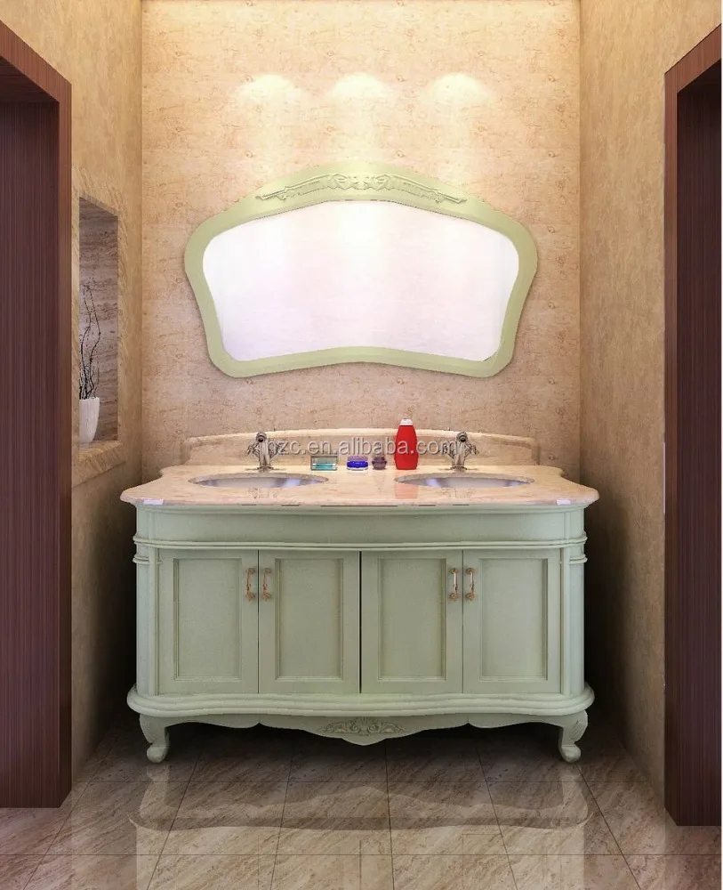 
soild wood wooden bathroom wall vanity cabinet M1 
