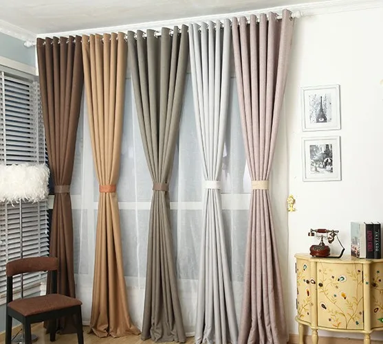 Hot Sale New Fashion Design High Quality Curtains Fabric Polyester