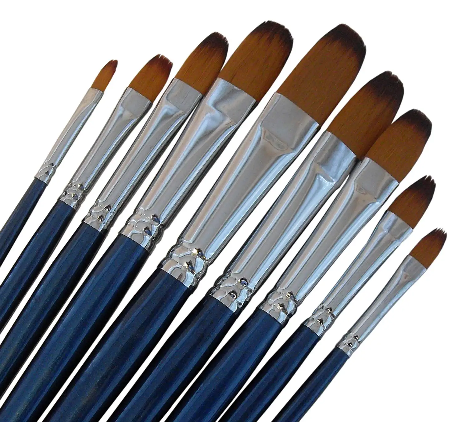 New Year/’s DEAL 50/% OFF Acrylic Oil Watercolor /& Face Paint Santa Fe Art Supply Best Quality Artist Paintbrush Angled Size 5 Long Handle Replacement Paint Brushes with Lifetime Warranty