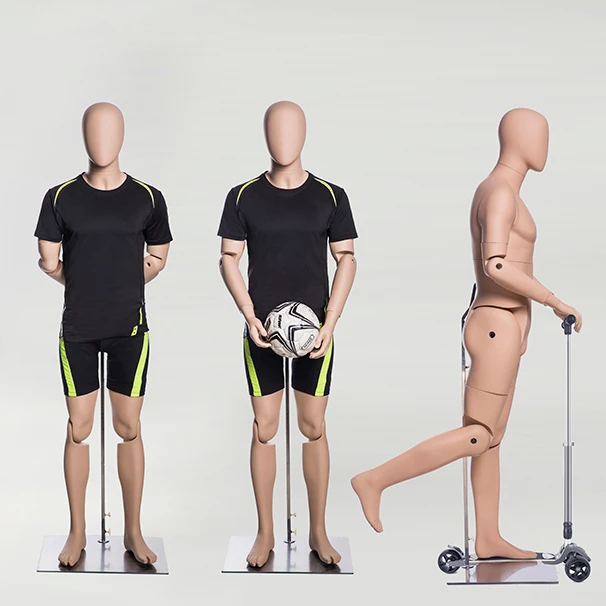 

HM02-G Man adjustable mannequin joints flexible mannequin male robot mannequins doll