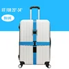 Travel Luggage Suitcase Packing Secure Cross Strap Belt Luggage Bag Belt with Metal Clasp Adjustable Luggage Belt