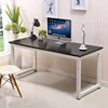 Simple Style Computer Desk Vintage wood metal frame computer table for sale 5ft long