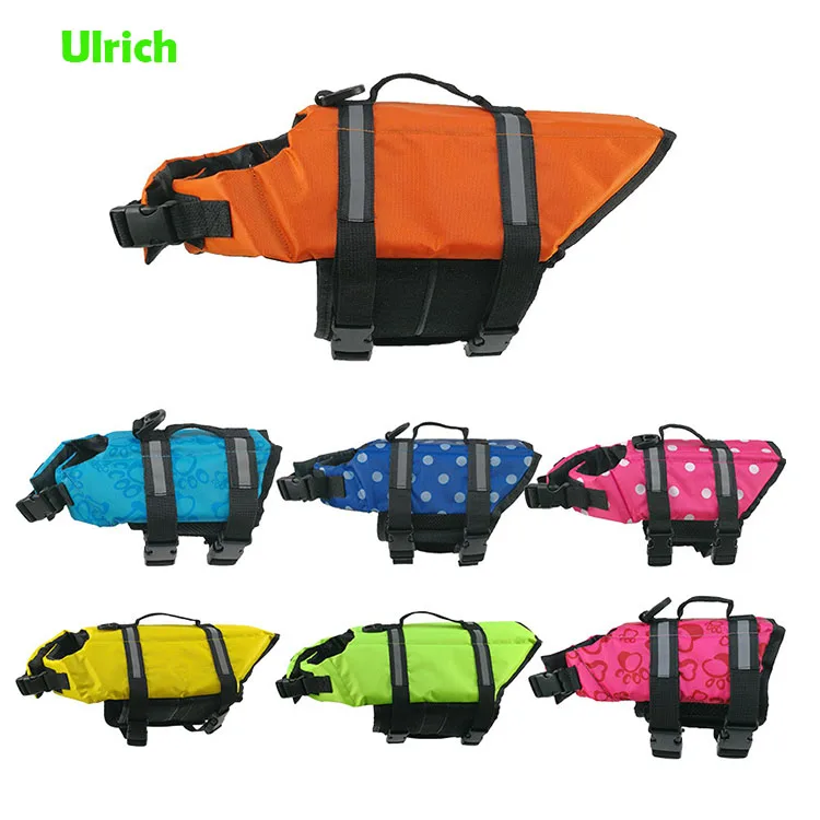 

Ulrich hot sale custom design high quality pet dog life jacket
