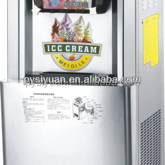 ice cream machine automatic soft ice cream vending machine