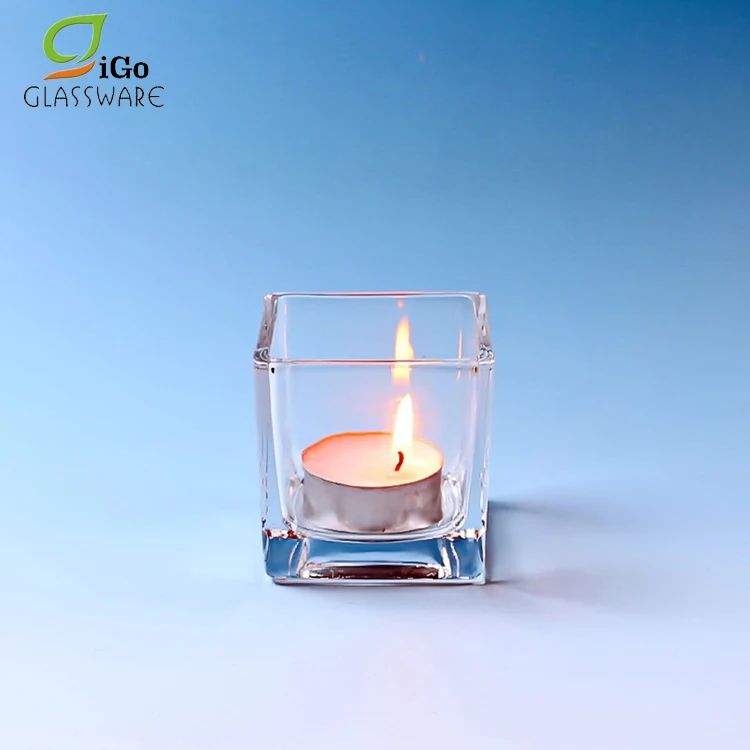 square votive candle holders