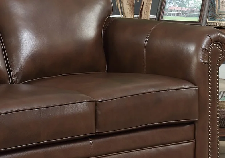 Hot sale new design style genuine leather sofa high quality low price sofa for sale