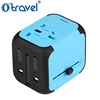 Otravel new arrival SL-185 Singapore Malaysia Travel Plug Adaptor Travel Power USB Socket