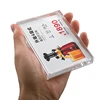 Clear Lucite Acrylic Sign Holder Photo Frame Logo Block Price Menu Poster Business Card Display Block With Magnets