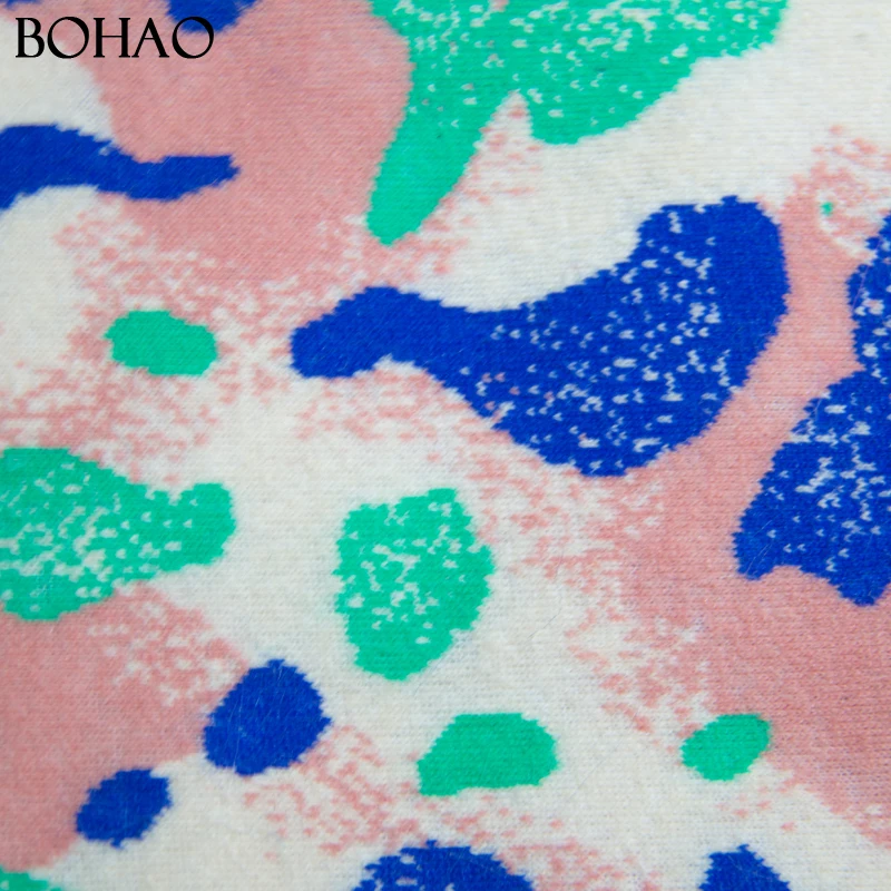 
Pretty Looking Bright Colorful Fake Fur Fabric Textile 