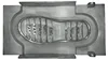 2015 new PU DIP Slipper mould Aluminium Mould