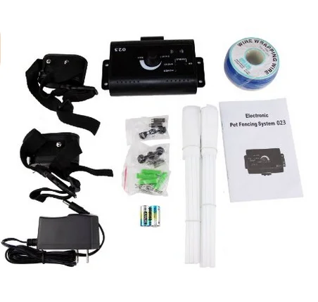 2016 high quality underground black waterproof electronic dog fence