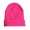 2019 Hot sale cheap beanie cap design your own custom 100% Acrylic sport beanie cap wholesale knitted winter hats