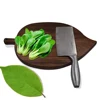 leaf shape walnut wooden cutting board kitchen