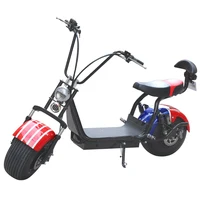 

Factory Direct Classic Design 1500W Halley Scooter high quality fat two wheel electric motorcycle citycoco electric scooter