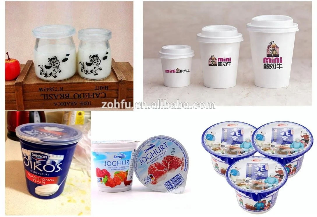 Factory Price Automatic Yogurt Cup Filling And Sealing Machine Sri