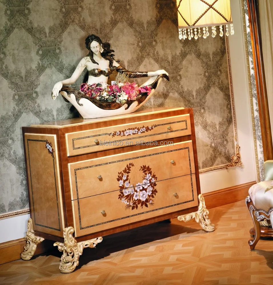 Luxe klassieke franse marqueterie stijl commode/antiek paleis ...