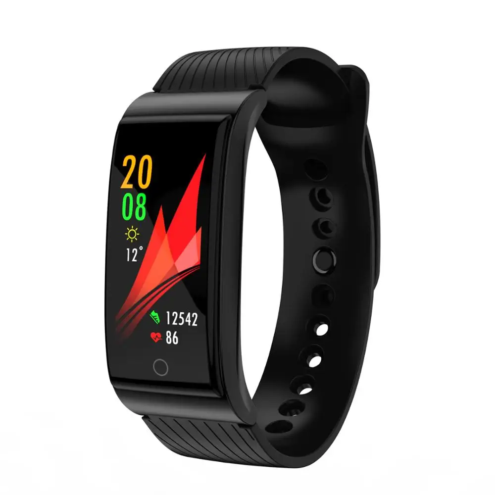 

Wholesale Fitness Tracking Watch Waterproof 2018 Smart Watch F4 High Quality Bracelet Blood Pressure Wrist Watch Trending Item, Black/white/red/blue