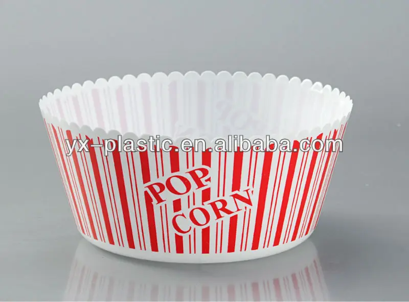 2l Plastic Popcorn Box/popcorn Bucket In Custom Printing Buy Popcorn Box,Custom Plastic